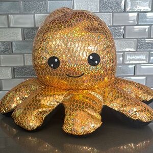 Octopus Plush / Goffa / Metallic-Iridescent / Limited Edition / Kawaii 12” / NEW